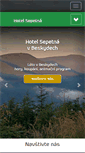 Mobile Screenshot of hotel.sepetna.cz